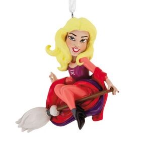 Hallmark Disney Hocus Pocus Sarah Sanderson Christmas Ornament NWT